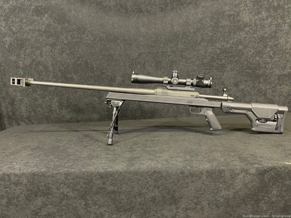 Armalite AR-30 .308 Win with Magpul Stock, Leupold Mk4 Scope and Starlight -img-0