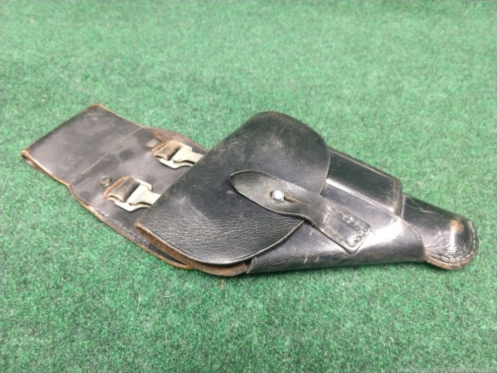 Commercial Mauser HSC 32 Auto 7.65 MM Leather Holster-img-108