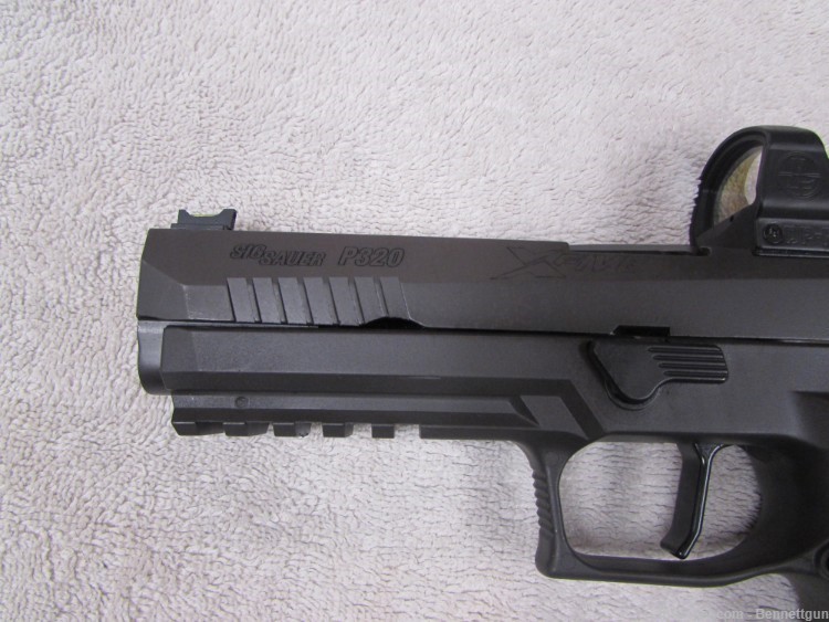 Sig P320X5 9mm with box 2 17 rd and 4 21 rd mags also Leupold DP-PRO optic-img-8