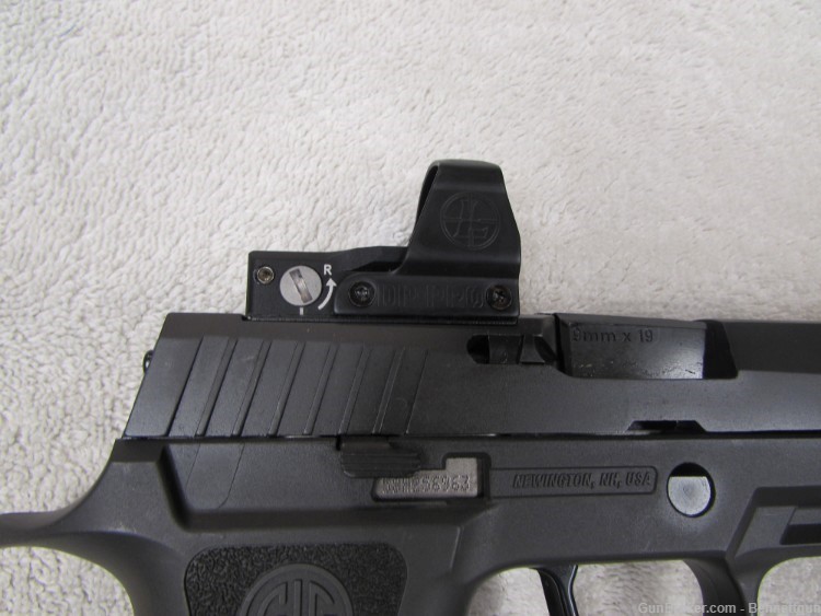 Sig P320X5 9mm with box 2 17 rd and 4 21 rd mags also Leupold DP-PRO optic-img-5