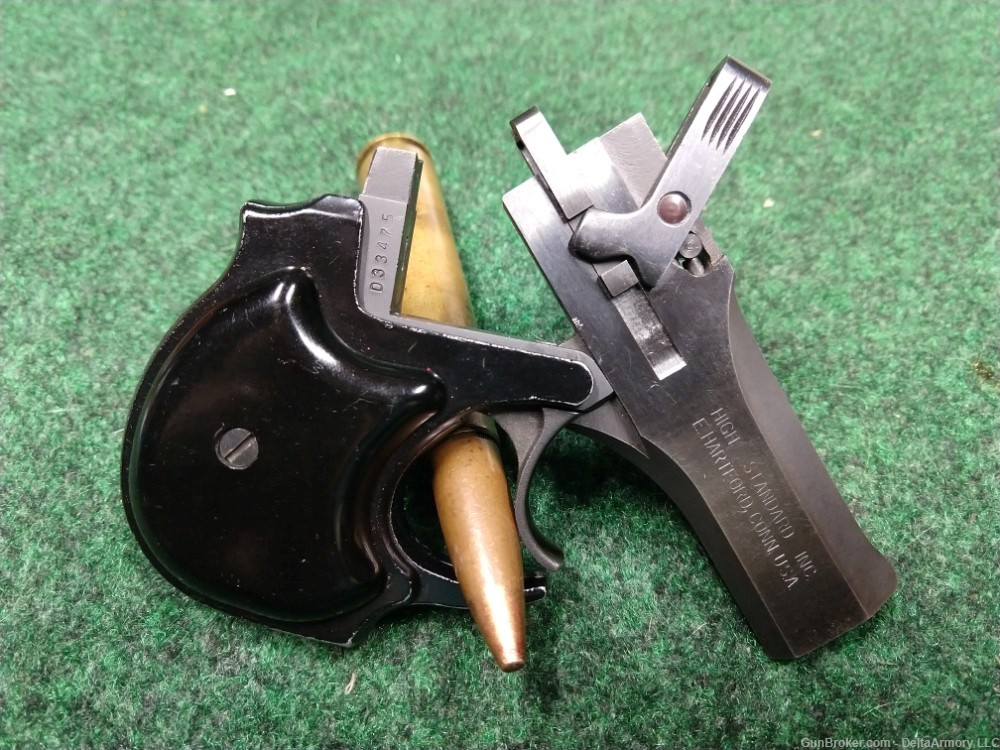 High Standard Derringer 22 Magnum Factory Box & Papers-img-40