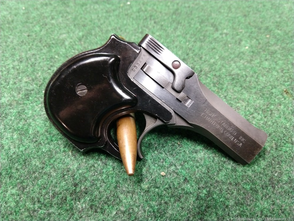 High Standard Derringer 22 Magnum Factory Box & Papers-img-12