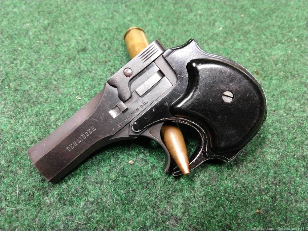 High Standard Derringer 22 Magnum Factory Box & Papers-img-3