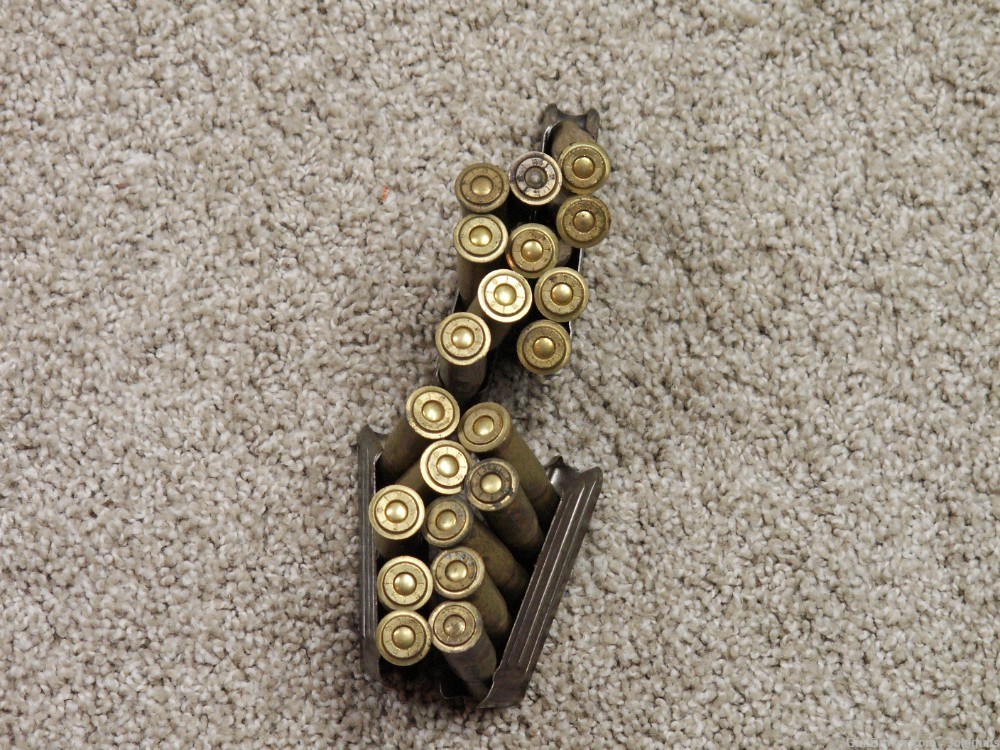 20 Rds Original 1886 11mm Austrian Mannlicher Ammunition on Clips 1887 Date-img-4