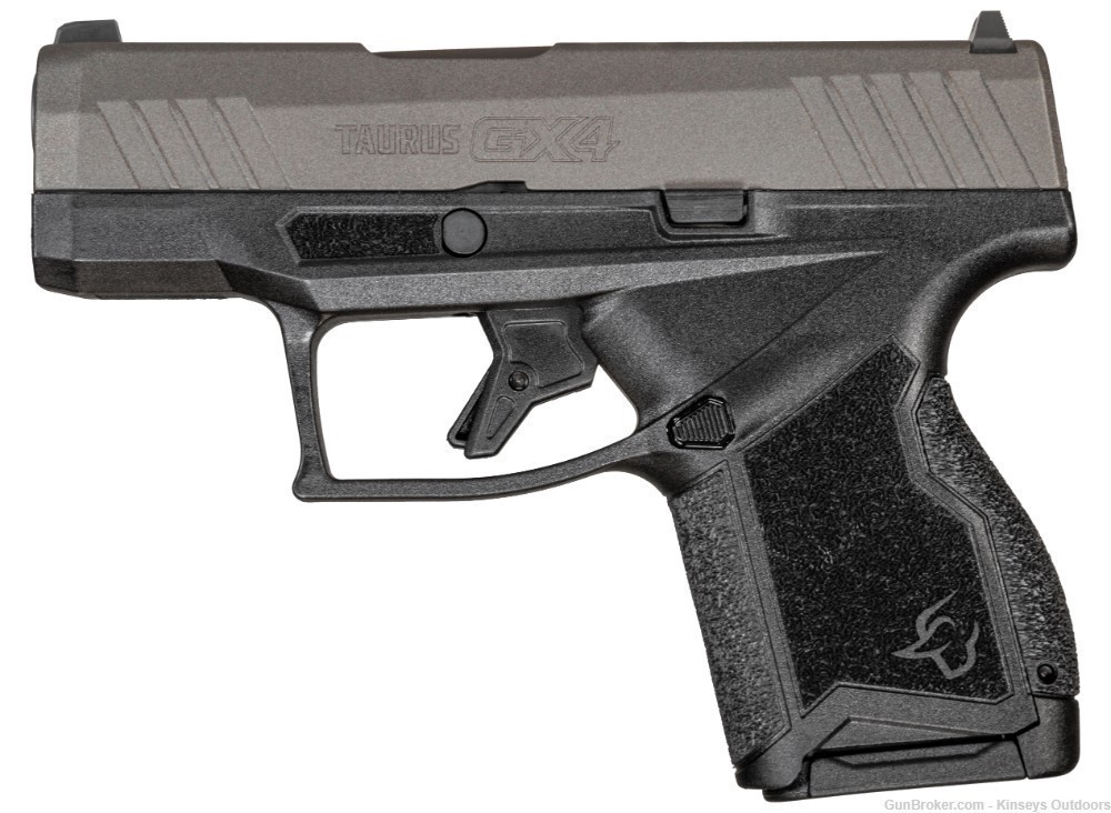 Taurus GX4 9mm 3 in. Black/Tungsten 11 rd. Pistol -img-0