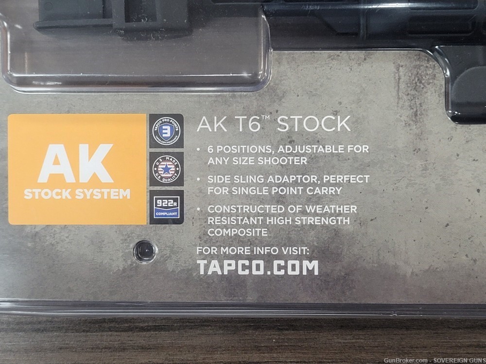 TAPCO Intrafuse AK-T6 AK Stock System NEW-img-1