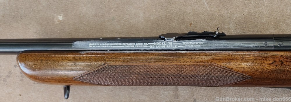 Winchester Model 75 Sporter Vintage Hi-Grade 22LR Bolt Action Rifle -img-18