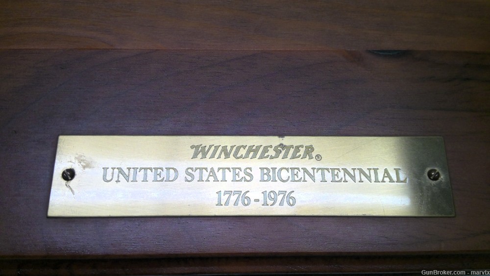 Winchester 94 Bicentennial 1976 30-30 Win, Wall Rack, Ammo unfired ( NOS )-img-51