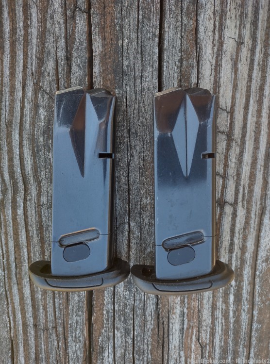 Pair of South African Vektor CP1 10rd 9mm magazines -img-1
