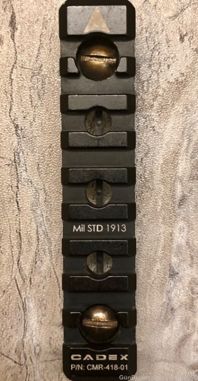 CADEX Canada Mil STD-1913 Rail for A2 Forend, Diemaco/Colt Canada C7/C8/M4-img-1