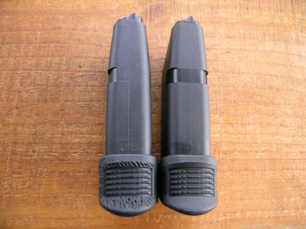 Glock 26 9mm Factory Magazine W/Pearce +1 Grip Extension 11rd Lot of 2-img-3