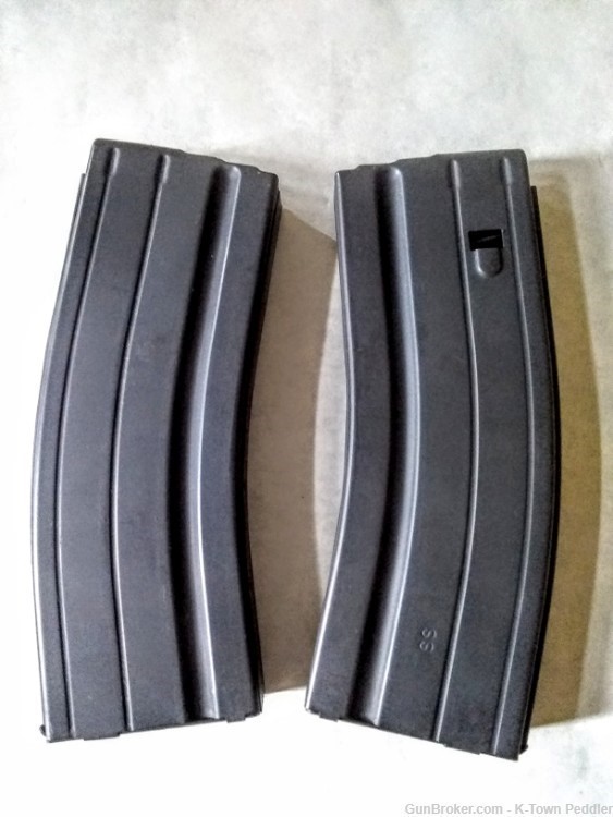 (2) C Products AR15 25 Rd 6.8 SPC Magazines-img-0