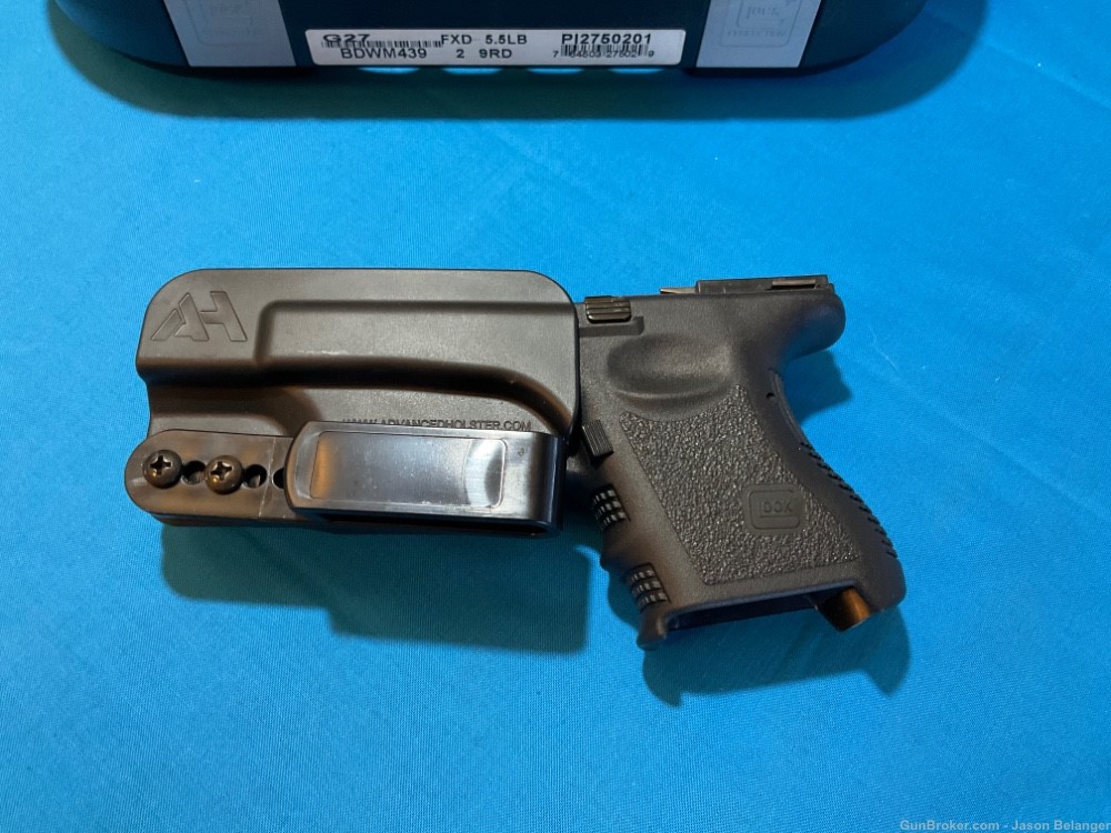 Glock 27 Gen 3 Complete Frame with Holster-img-6