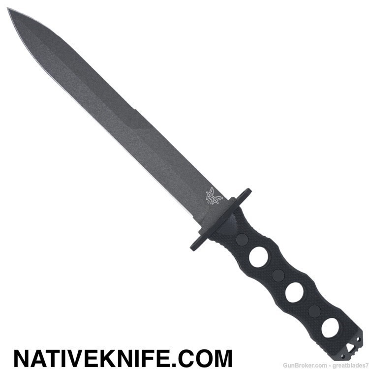 Benchmade SOCP Fixed Blade Knife 185BK FREE SHIPPING!!-img-0