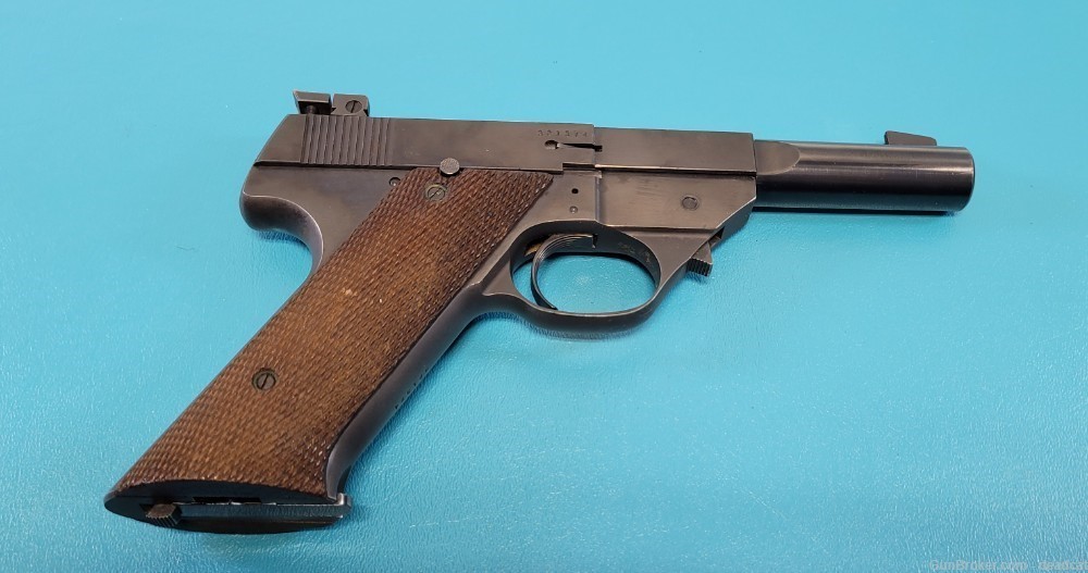 Rare Fine Hi Standard Model GD Semi Auto Pistol .22 LR  c. 1949-img-4