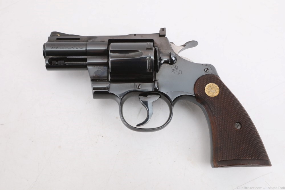 Colt Python 357 Magnum 2.5" Blue 1965 Manuf. Factory Box LIKE NEW C&R NoRsv-img-1