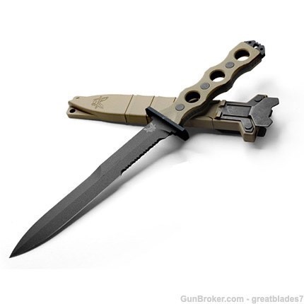 Benchmade SOCP Fixed Blade Knife 185SBK-1 FREE SHIPPING!!-img-1