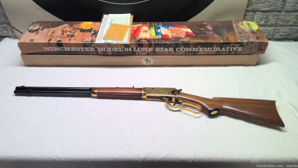 Winchester LONE STAR Commemorative 94 Carbine  30-30 Win (NOS 1970) UNFIRED-img-1