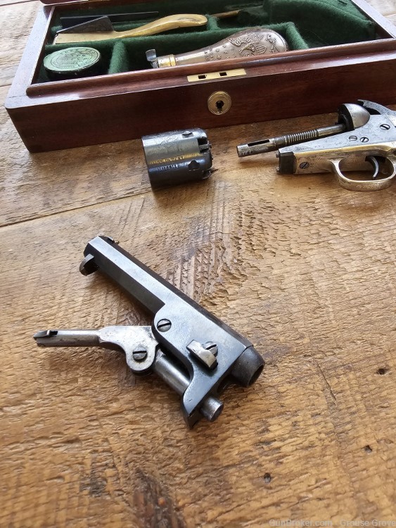 Colt Pocket Percussion Revolver .31 Caliber in Case with Accessories $1-img-14