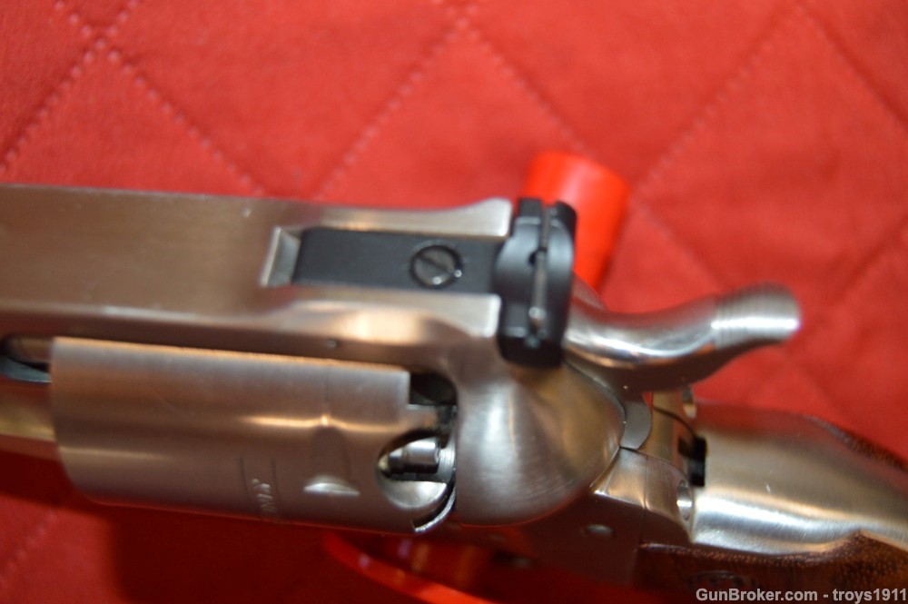 Ruger Old Army 44 Blackpowder revolver with El Paso Saddlery rig Stainless -img-16