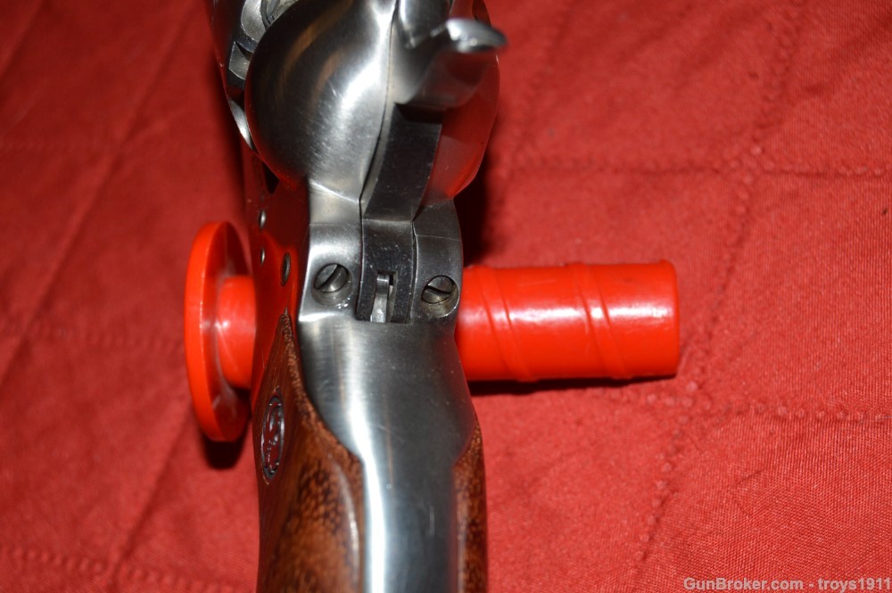 Ruger Old Army 44 Blackpowder revolver with El Paso Saddlery rig Stainless -img-15