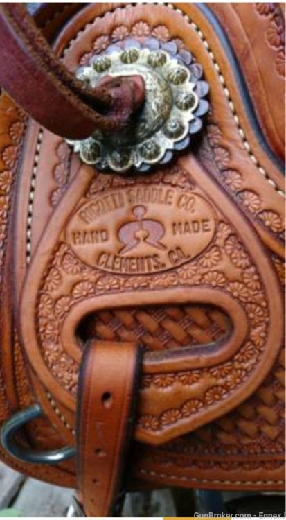 Genuine Ricotti Saddle / Western / Ranch / Roper-img-4