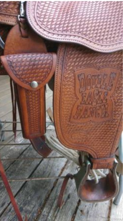 Genuine Ricotti Saddle / Western / Ranch / Roper-img-5