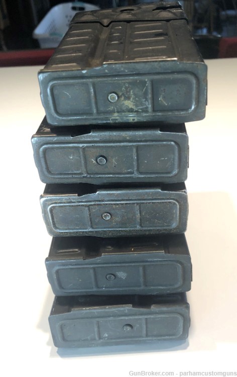 HK G3 magazines .308 Aluminum (5 count) used surplus H&K -img-2