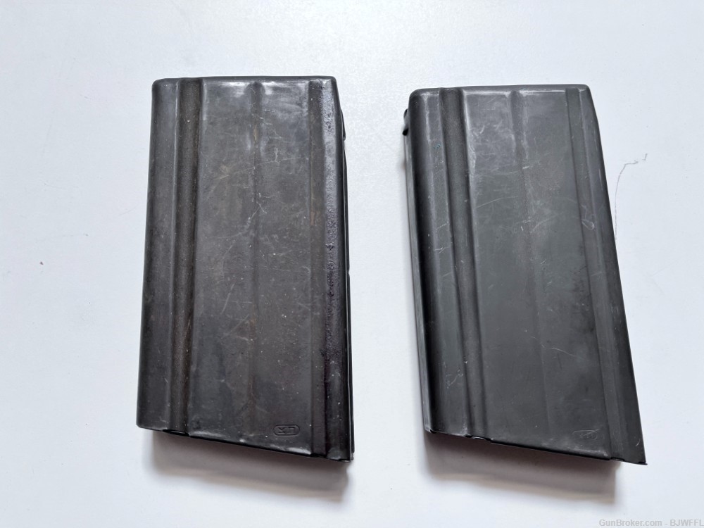 TWO FAL 15 Round Magazines VG COND NO RESERVE NO CC FEE-img-0