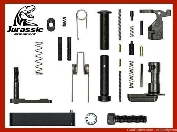 Jurassic Arms LPK Lower Parts Kit Less FCG/Grip AR15 5.56 .223 300 Blackout-img-0