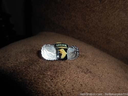 101st Airborne Wings Hat Pin  -  2439-img-0