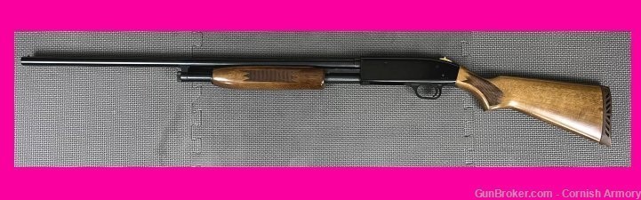 Mossberg 500CG 20 gauge pump shotgun 28" FULL Nice wood stocks 3" mag-img-0