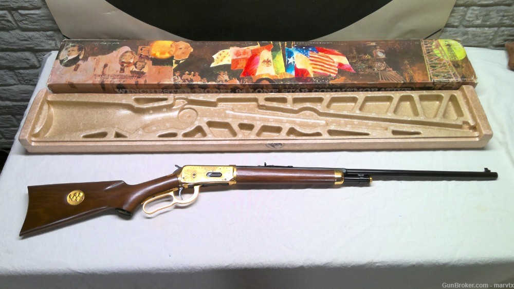 Winchester TEXAS LONG STAR Commemorative Rifle 30-30 win 26" barrel-img-9