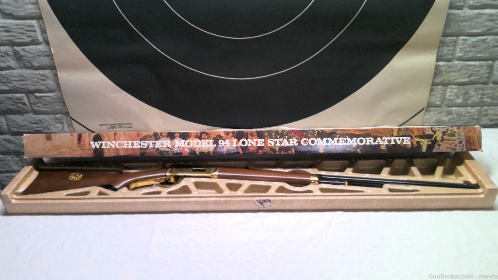 Winchester TEXAS LONG STAR Commemorative Rifle 30-30 win 26" barrel-img-47