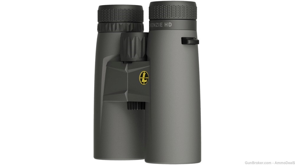 Leupold BX-1 McKenzie 10x42mm Binoculars Shadow Gray & Chest Harness 181176-img-2