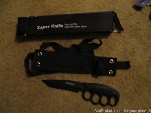 Sentry Super Knuckle Knife W/ Sheath  -  H-5044-img-0