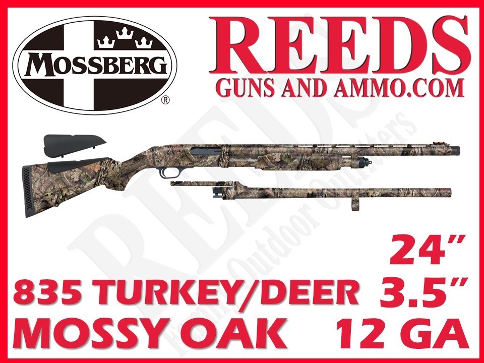 Mossberg 835 Ulti-Mag Combo Turkey & Deer Country Camo 12 Ga 3-1/2in 62419-img-0