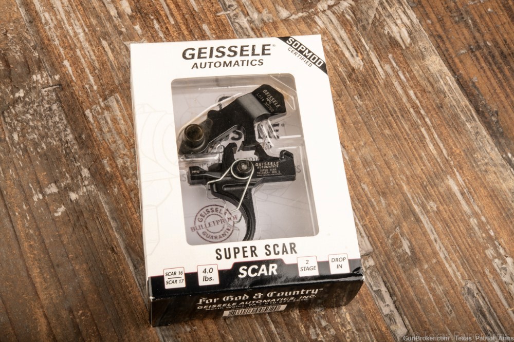 Geissele Super SCAR® Gen 2 Trigger NIB -img-0