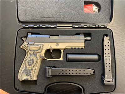 Arex zero 1 tactical full-size with Steiner Mps/ armory craft trigger