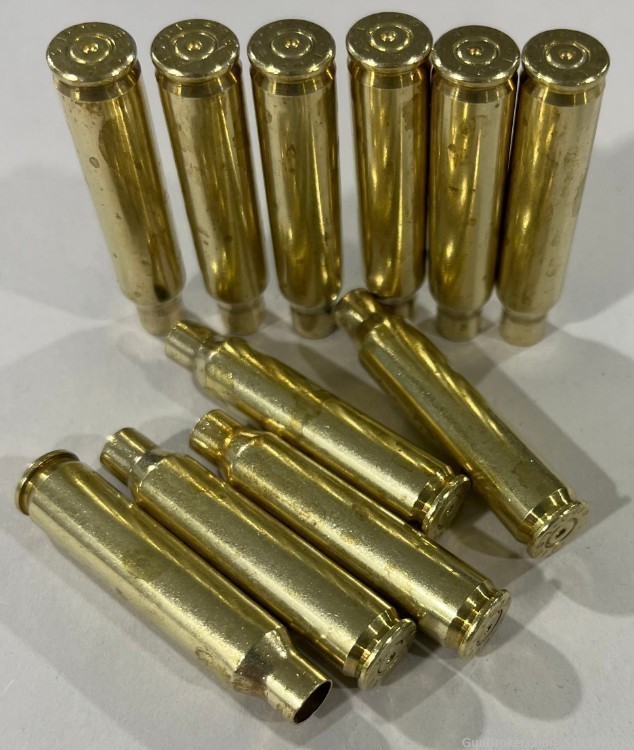 5.56x45 Fired Brass Casings Polished Inspected LC Lake City - Qty 500-img-1