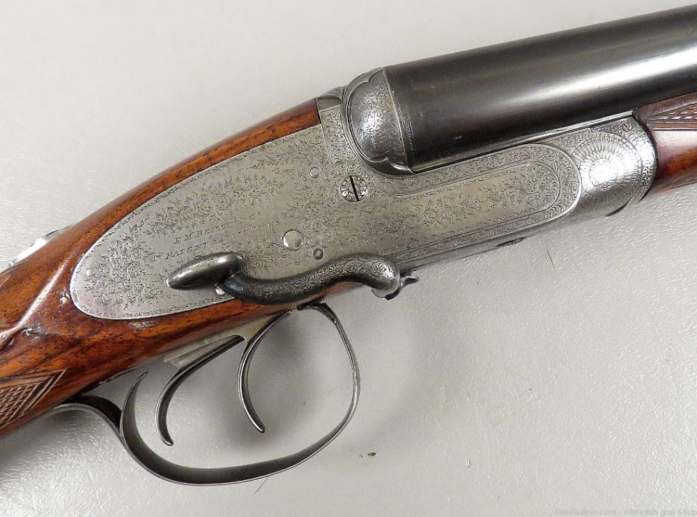 E M REILLY LONDON MATCHED PAIR Side By Side Shotgun 12 Gauge Cased NICE C&R-img-108