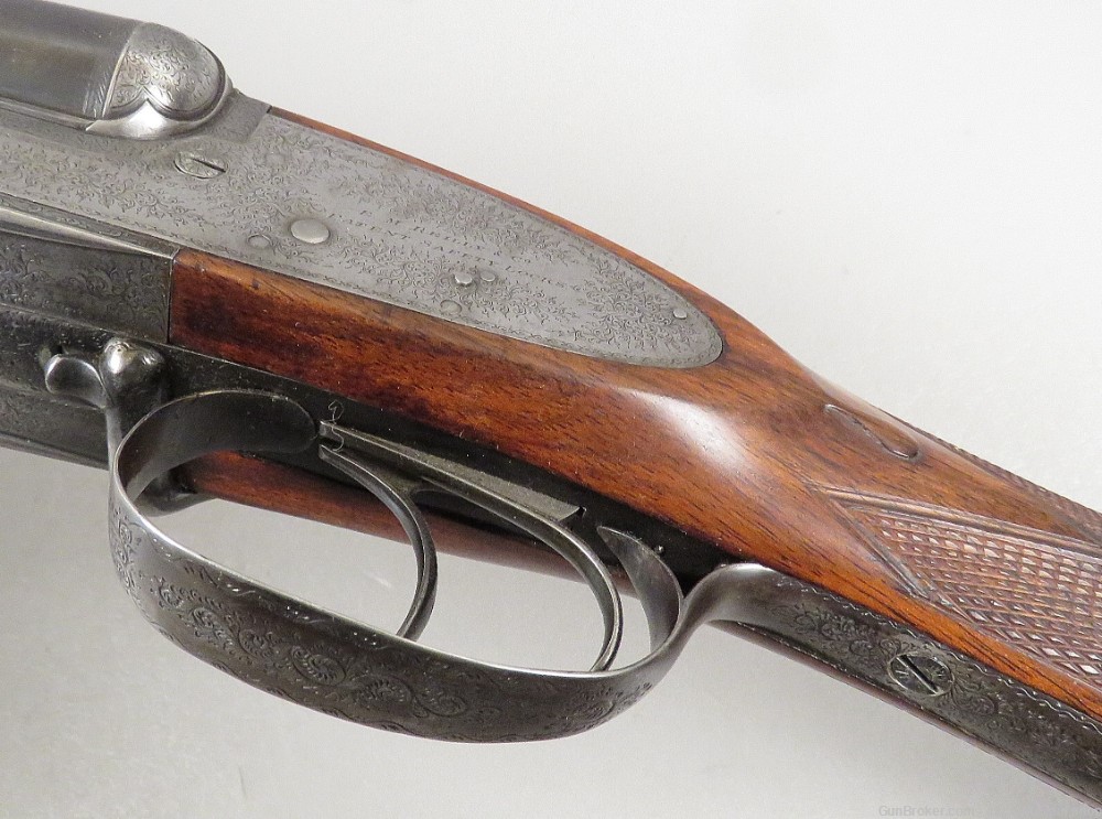 E M REILLY LONDON MATCHED PAIR Side By Side Shotgun 12 Gauge Cased NICE C&R-img-25