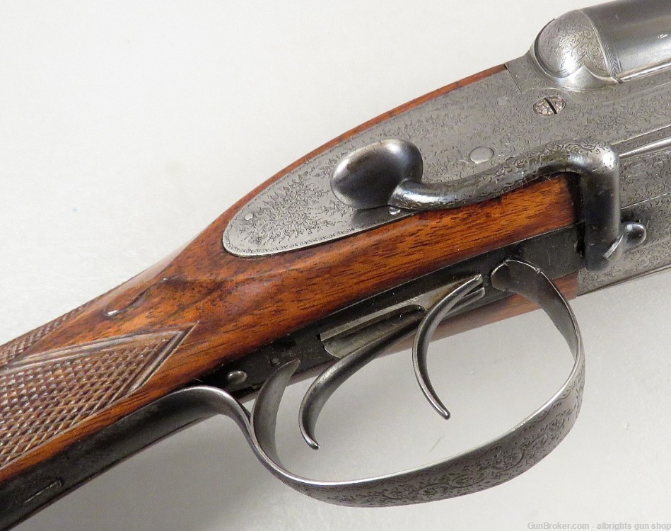 E M REILLY LONDON MATCHED PAIR Side By Side Shotgun 12 Gauge Cased NICE C&R-img-120