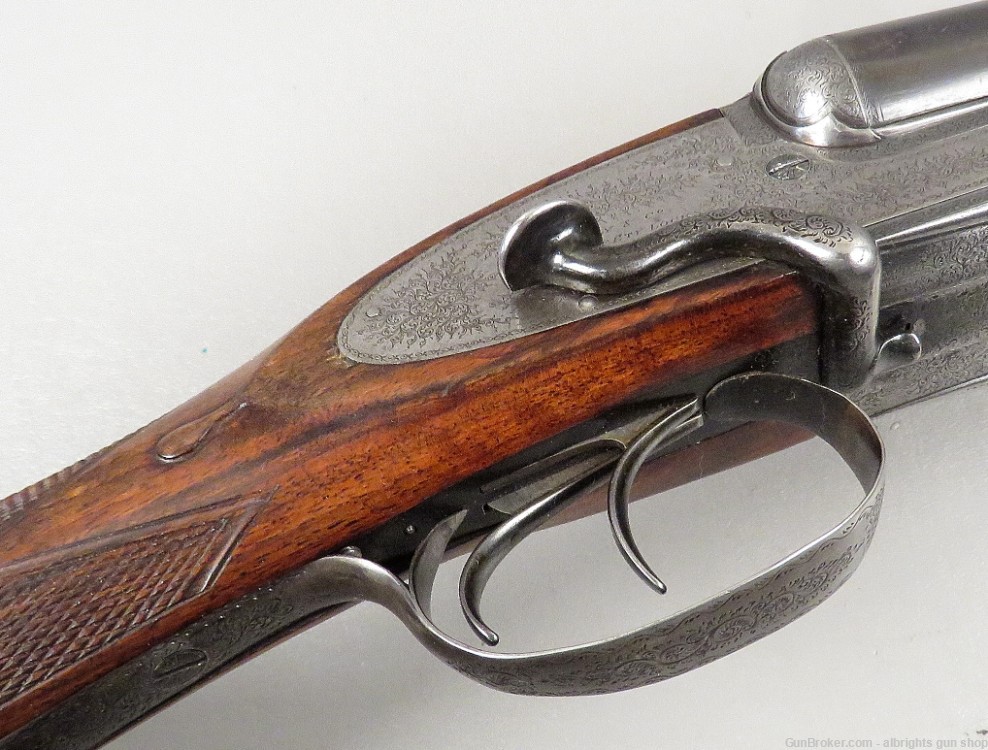 E M REILLY LONDON MATCHED PAIR Side By Side Shotgun 12 Gauge Cased NICE C&R-img-24