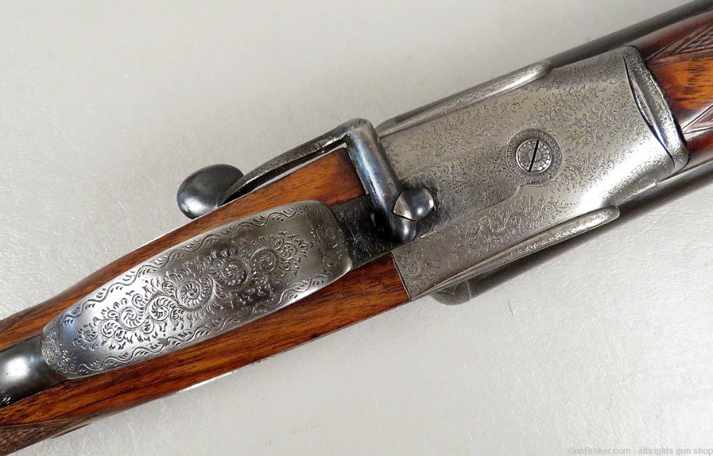 E M REILLY LONDON MATCHED PAIR Side By Side Shotgun 12 Gauge Cased NICE C&R-img-158