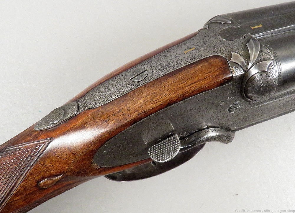 E M REILLY LONDON MATCHED PAIR Side By Side Shotgun 12 Gauge Cased NICE C&R-img-26
