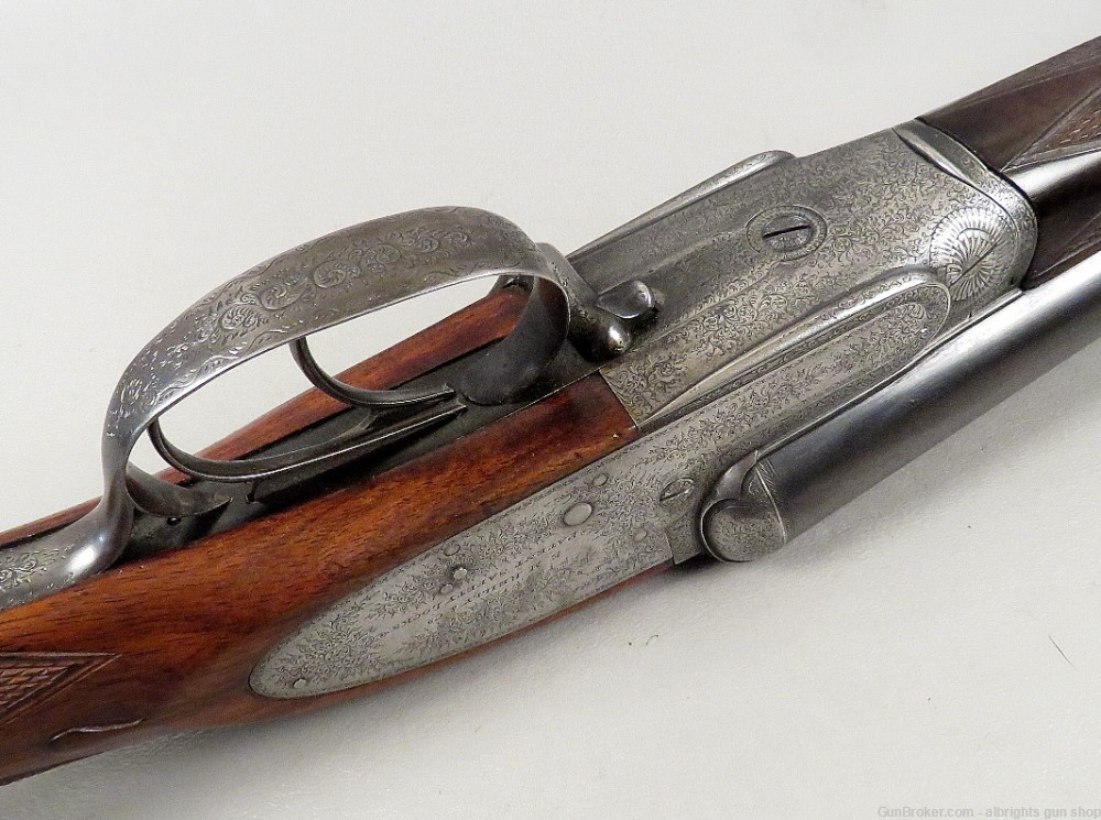 E M REILLY LONDON MATCHED PAIR Side By Side Shotgun 12 Gauge Cased NICE C&R-img-74