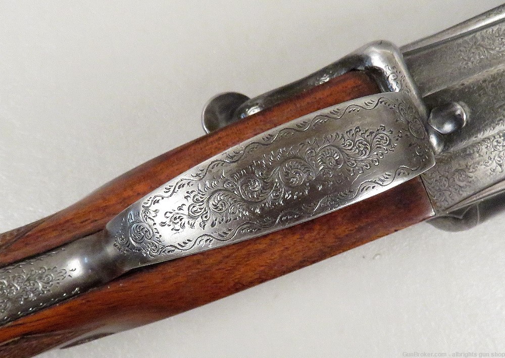 E M REILLY LONDON MATCHED PAIR Side By Side Shotgun 12 Gauge Cased NICE C&R-img-72