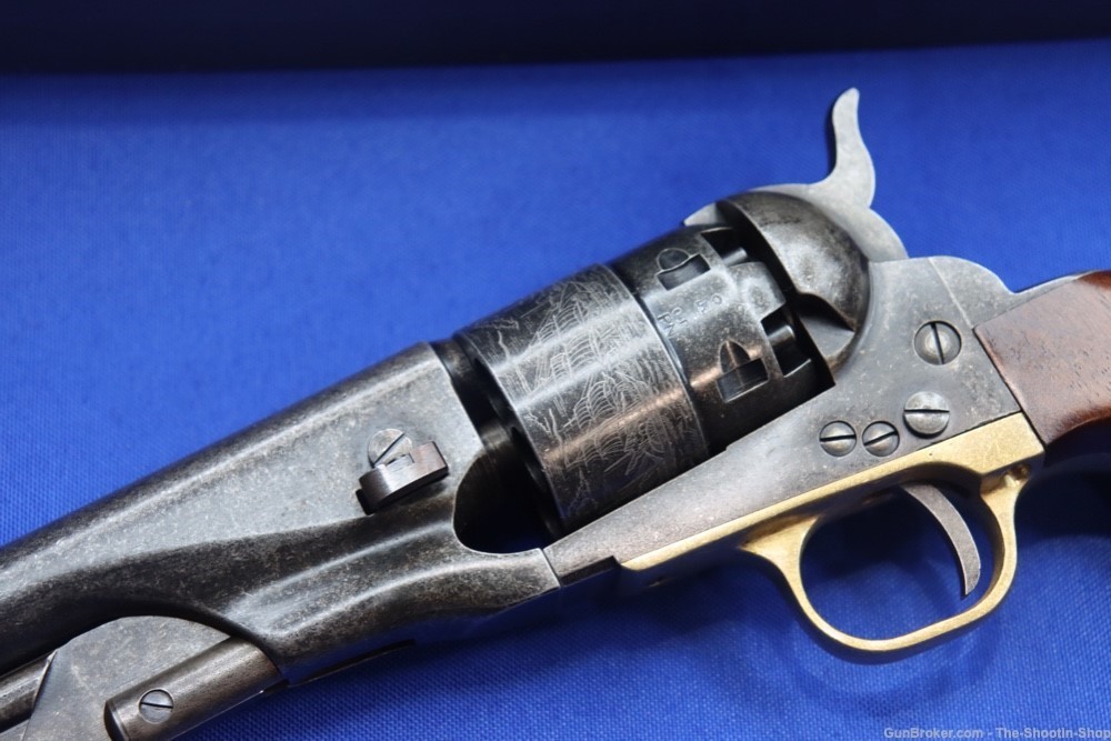 Colt Model 1860 Revolver 44 Cal ANTIQUE FINISH Pietta Italy Mfg Blackpowder-img-4