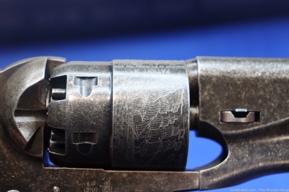 Colt Model 1860 Revolver 44 Cal ANTIQUE FINISH Pietta Italy Mfg Blackpowder-img-14